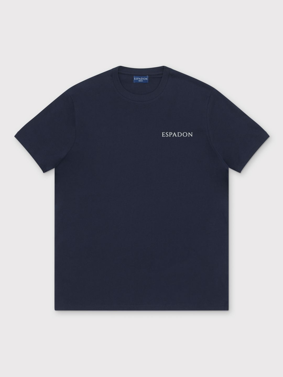 Organic Cotton Logo Print T-Shirt - Navy