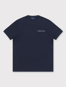 Organic Cotton Logo Print T-Shirt - Navy