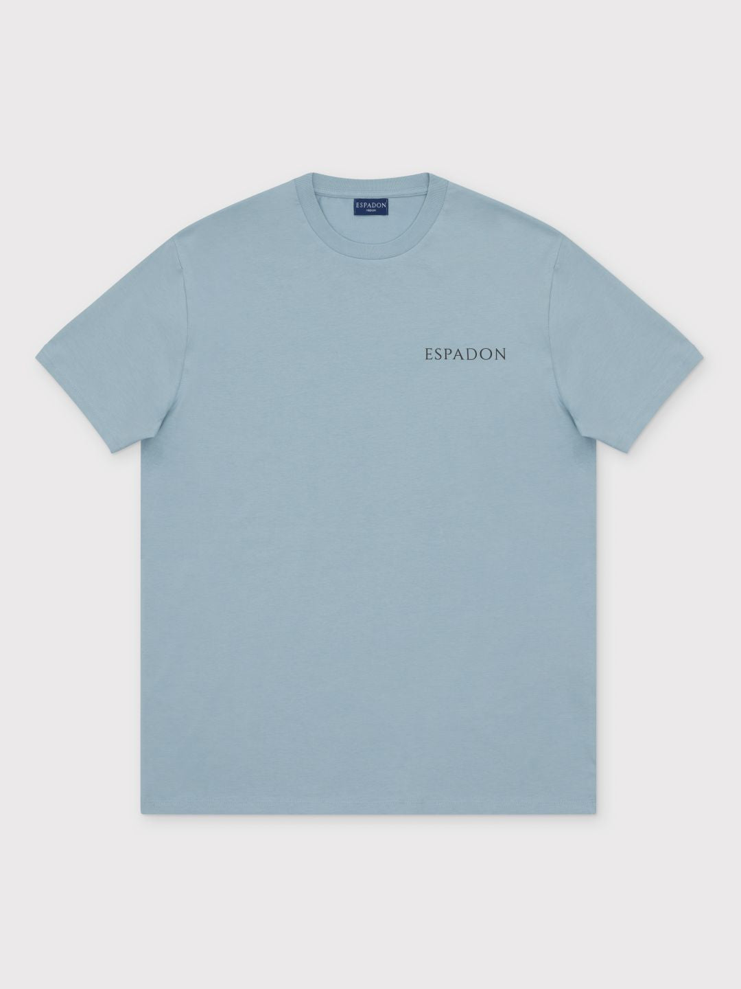 Organic Cotton Logo Print T-Shirt - Sky