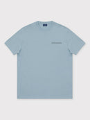 Organic Cotton Logo Print T-Shirt - Sky