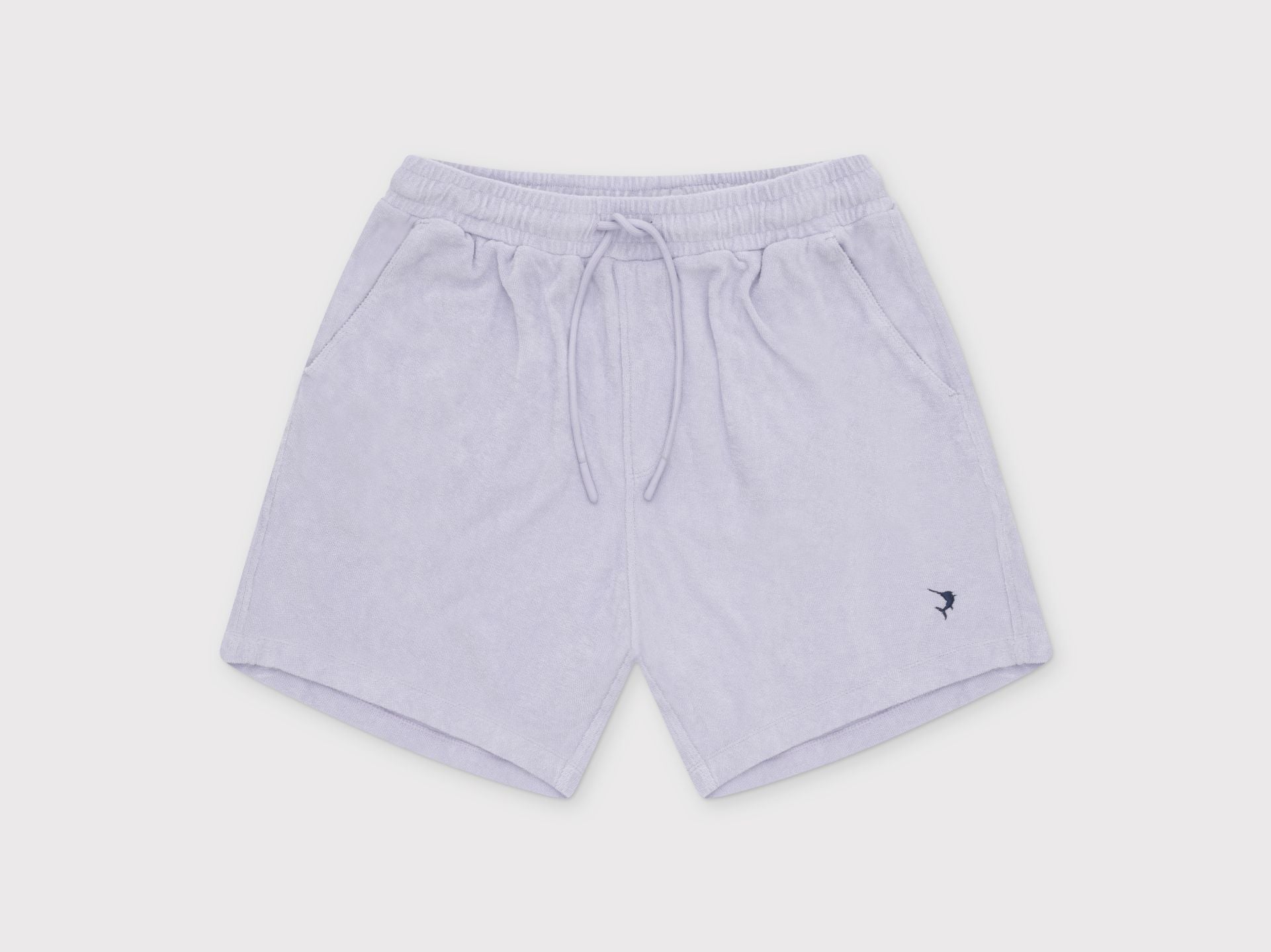 Espadon Towelling Shorts - Lavender