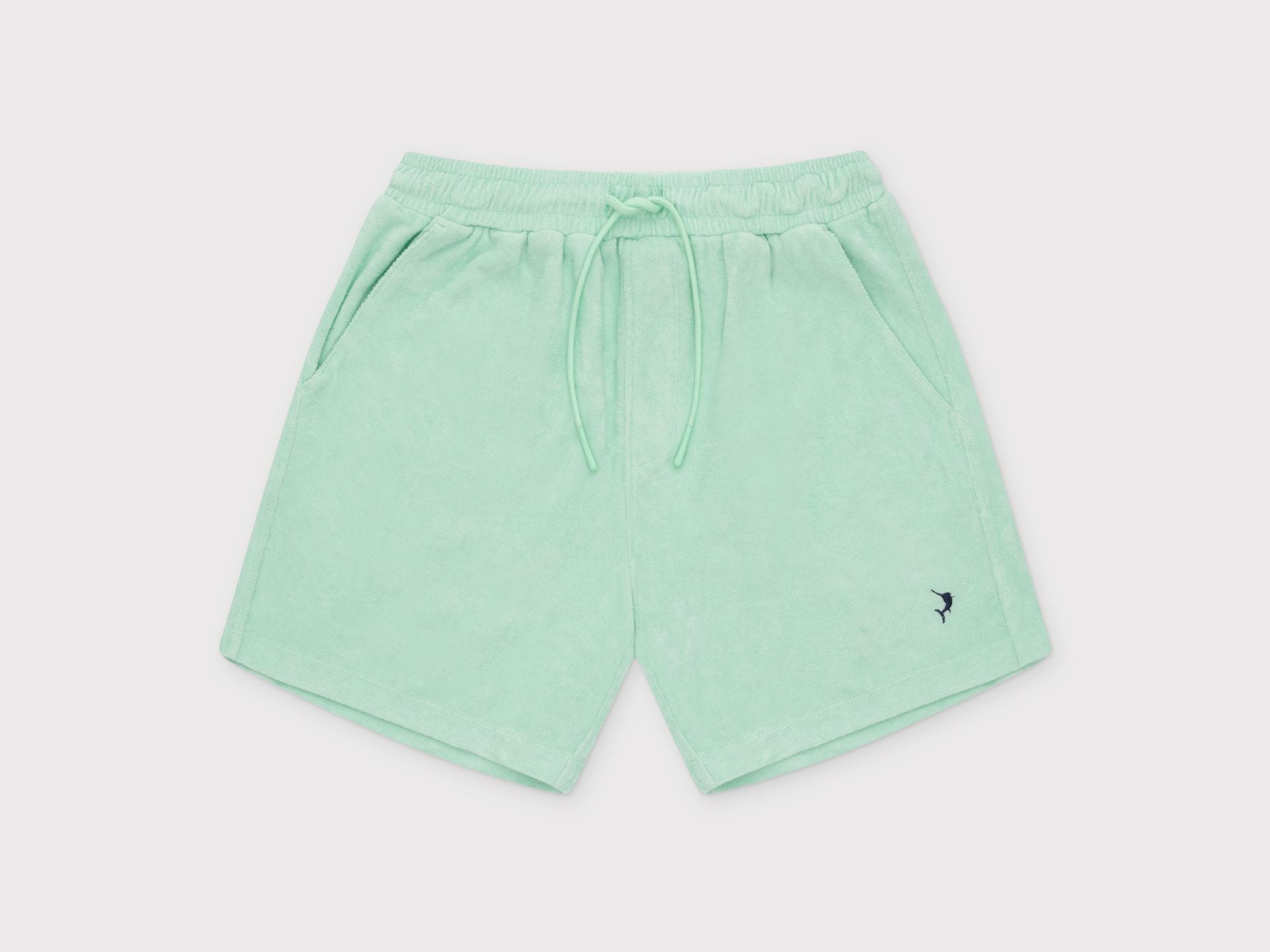 Espadon Towelling Shorts - Mint