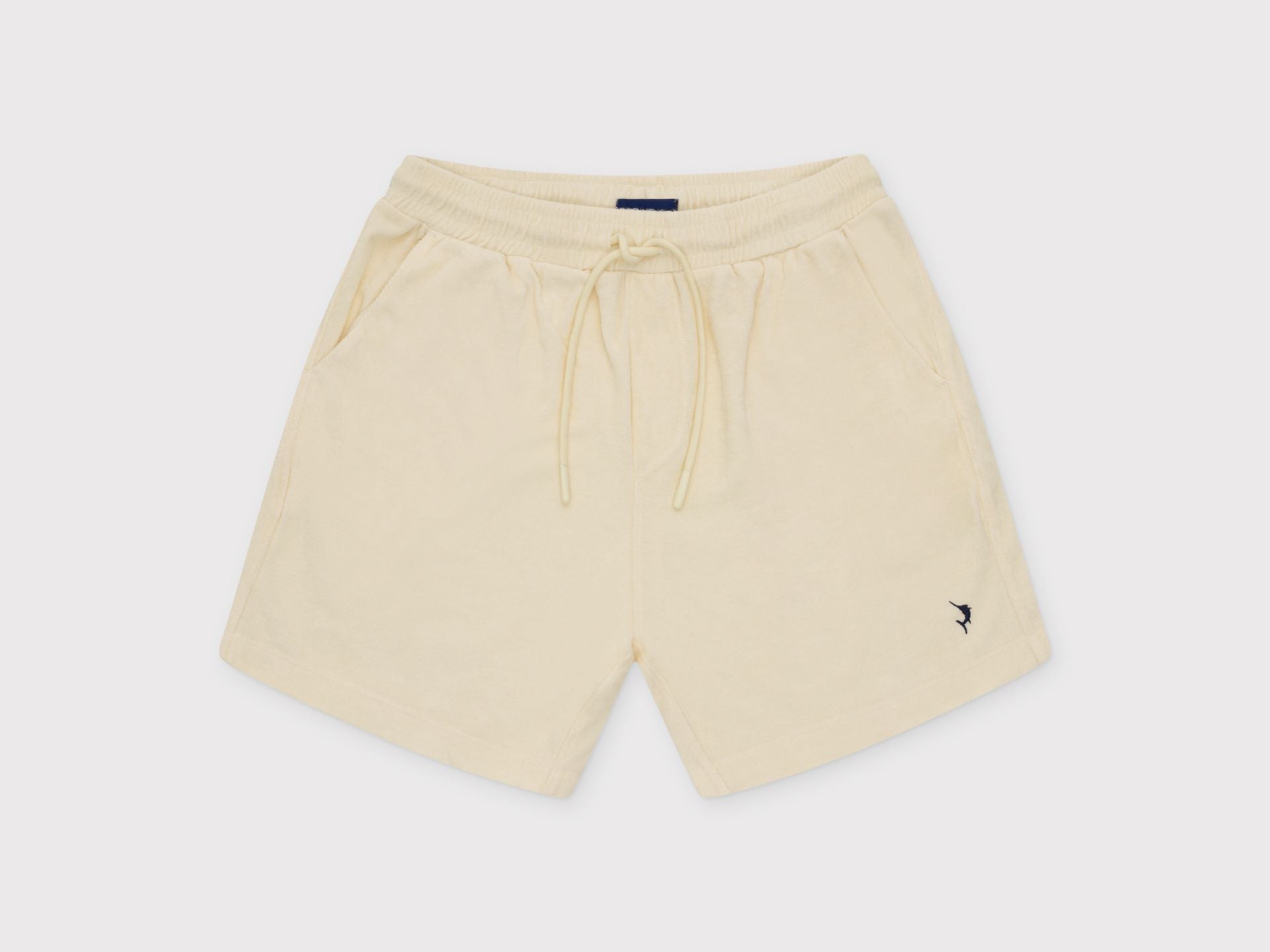 Espadon Towelling Shorts - Ecru