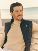 Mock Turtle Neck Jumper - Ecru