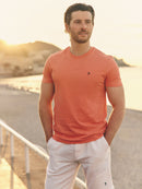 Organic Cotton T-Shirt - Coral