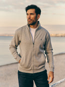 Full Zip Jumper -Grey