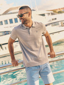 Espadon Original Organic Cotton Polo - Grey