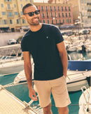 Organic Cotton Chino Shorts - Beige