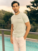 Organic Cotton Logo Print T-Shirt - Mint