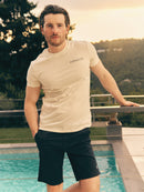 Organic Cotton Chino Shorts - Navy